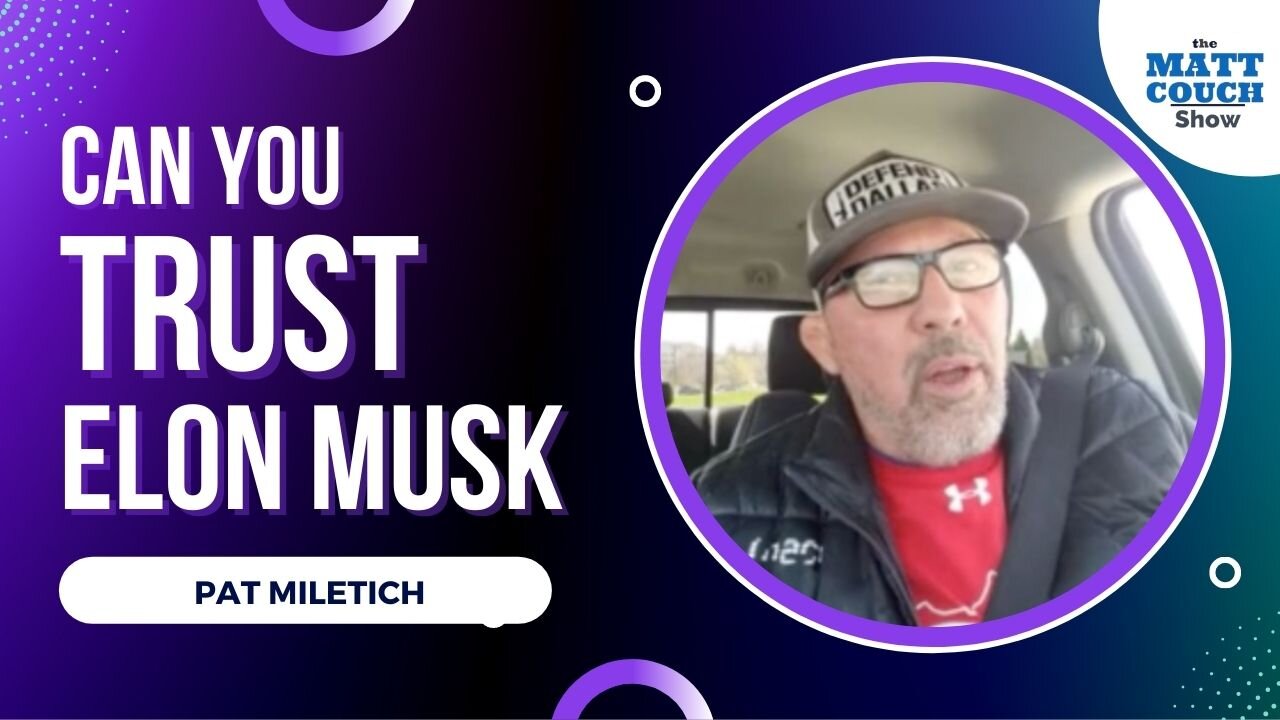 UFC Hall of Famer Pat Miletich: Can You Trust Elon Musk?