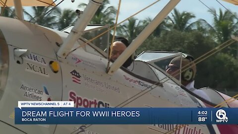 Veterans honored with 'dream flight' in Boca Raton