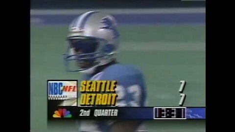 1993-10-17 Seattle Seahawks vs Detroit Lions