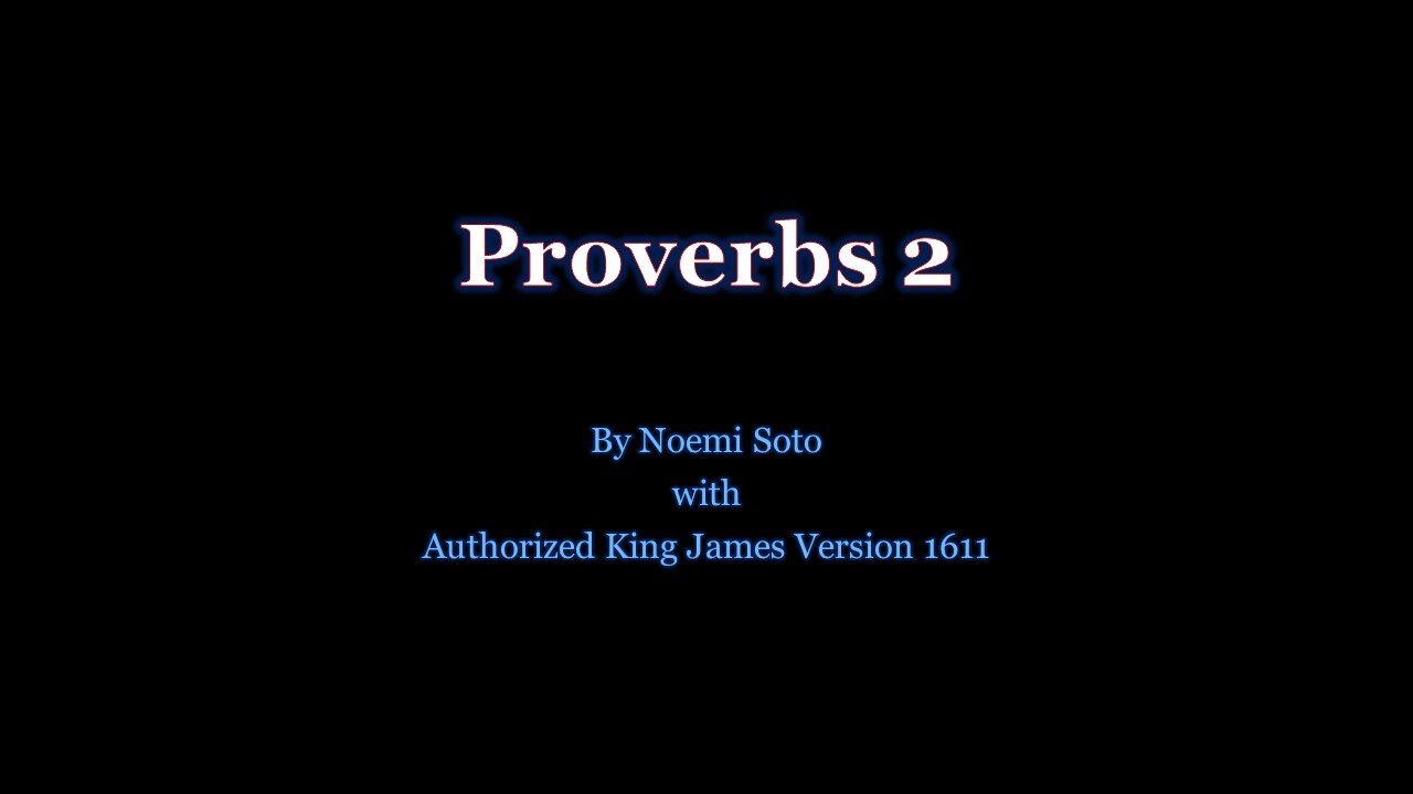 Proverbs 2