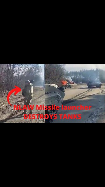 Ukraine Military Ambushes Russian Tank Convoy In Ivankov