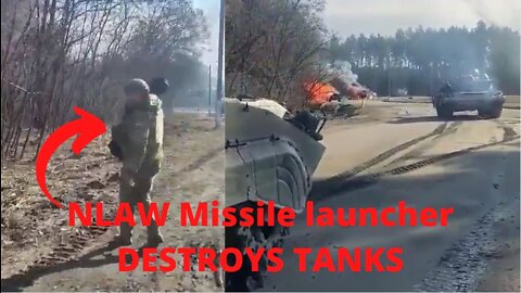 Ukraine Military Ambushes Russian Tank Convoy In Ivankov