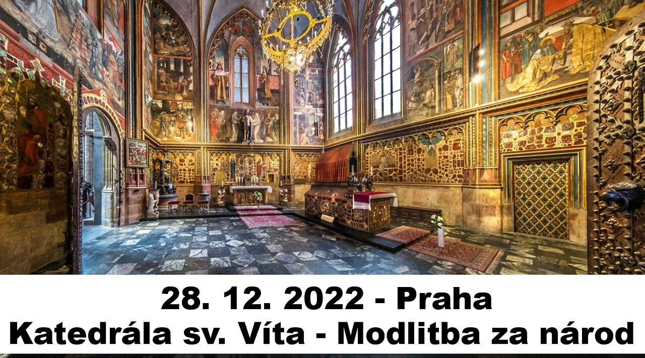 28.12.2022 - Praha - Katedrála sv. Víta - Modlitba za národ