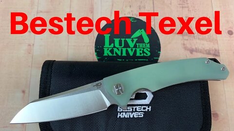 Bestech Texel Liner lock Knife Adam Purvis design