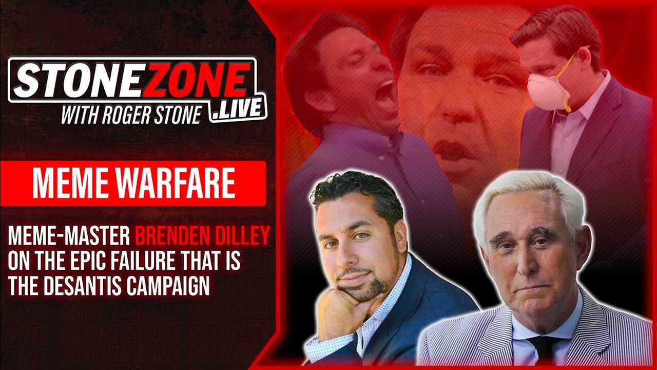 Meme-Master Brenden Dilley On The Epic Failure That is The DeSantis Campaign - The StoneZONE