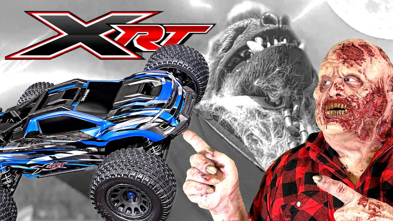 Can Puddin The Zombie drive a Traxxas XRT