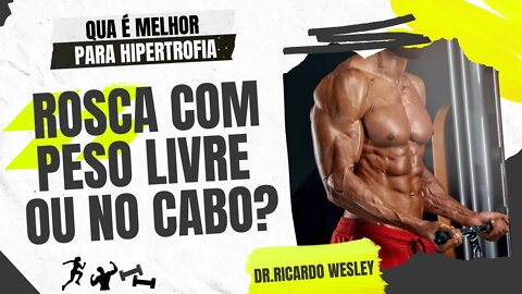 Rosca no cabo ou com halteres: qual é melhor para hipertrofia? #treino #hipertrofia #biceps