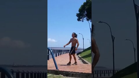 não filmou a tempo! kkk #shorts #academia #calistenia #musculação #treino #treinoaoarlivre