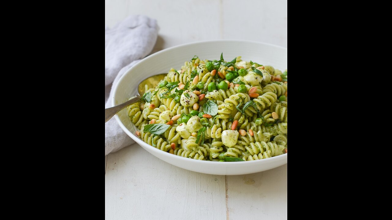 Easy Pesto Pasta Salad