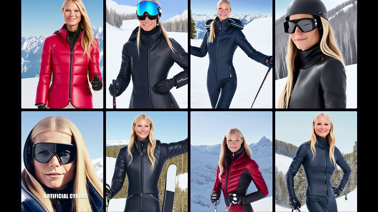 GWYNETH PALTROW'S SKI TRIP PHOTOSHOOT [4K]