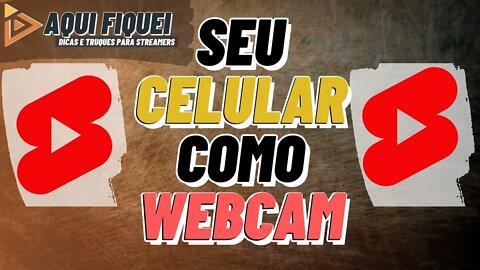 Como usar o CELULAR DE WEBCAM NO PC COM DROIDCAM EM 2022! #tutorial #dicas #wifi #usb #shorts