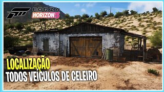 LOCALIZAÇÃO TODOS CARROS DE CELEIRO FORZA HORIZON 5 - GTX1050Ti 4GB