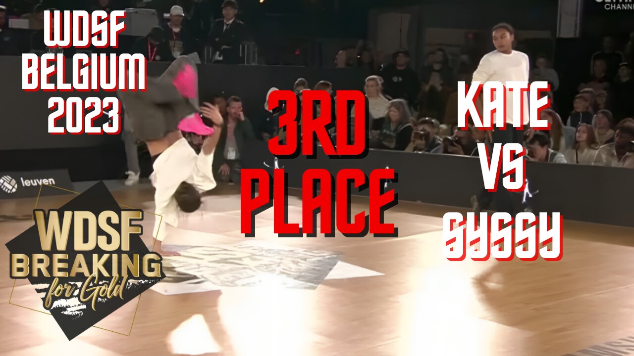 KATE VS SYSSY | 3RD PLACE | WDSF BREAKING FOR GOLD BELGIUM 2023