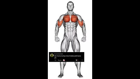 Chest exercises at home
