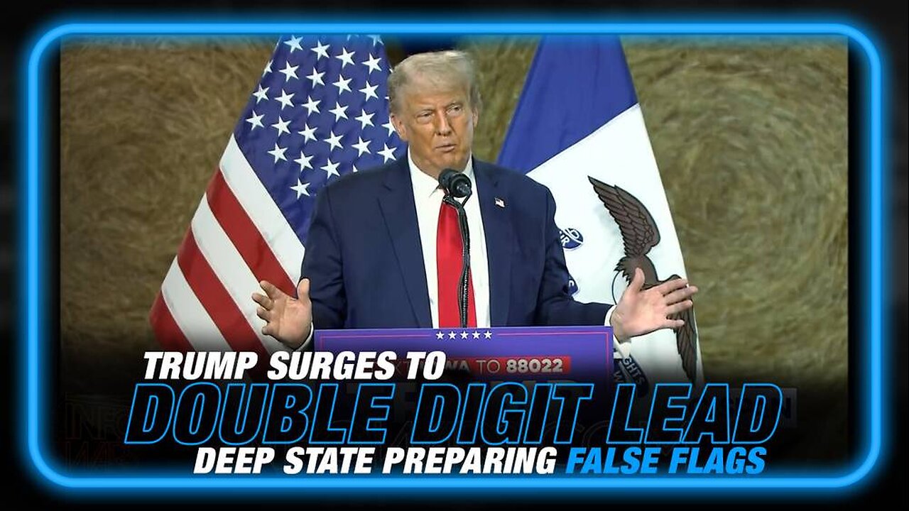 Trump Support Surges to Double Digit Lead Against Biden: Panicked Deep State Preparing