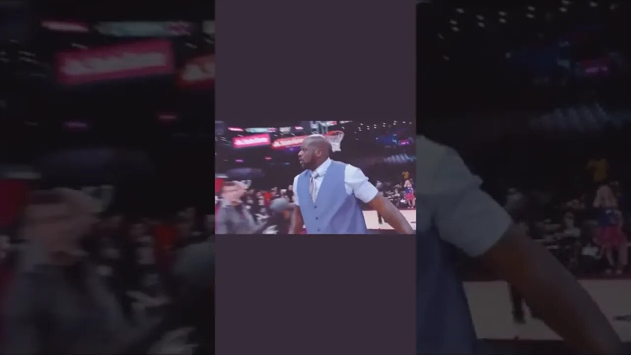 Shaquille O'neal dunk at 44 years VS PRIME breaks the backboards!