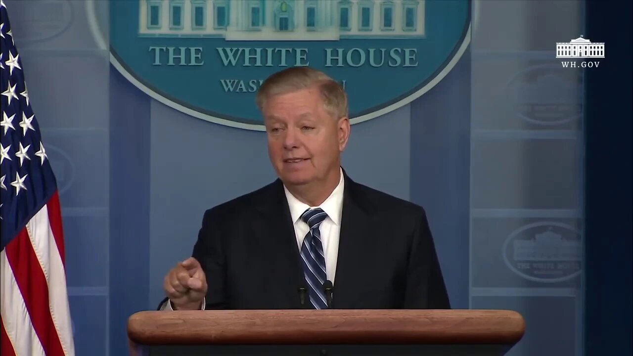 🔴👀🔴 Press Briefing with Senator Lindsey Graham