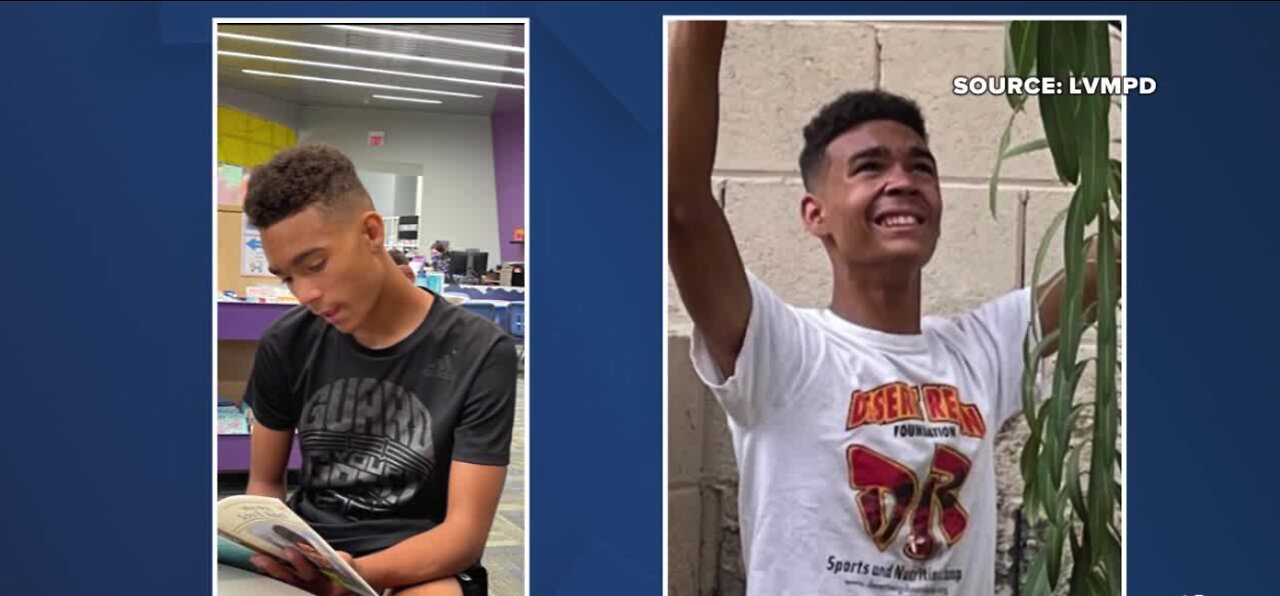 Las Vegas police search for missing 13-year-old in possible distress