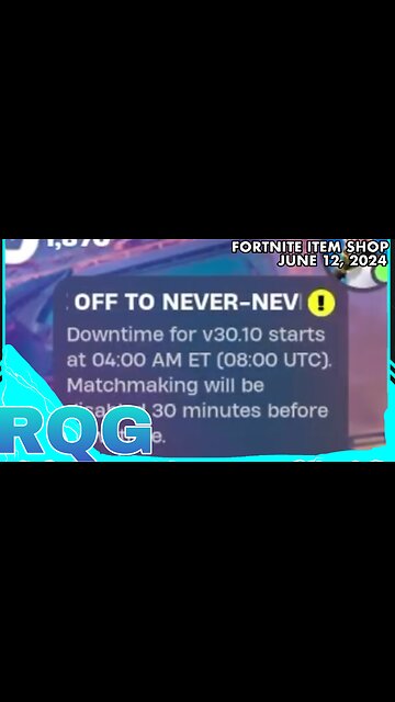 METALLICA IS COMING TOMORROW! FORTNITE ITEM SHOP (June 12, 2024)