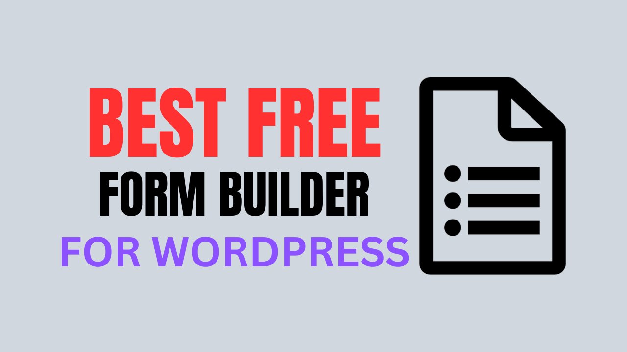 Best Free Form Builder Plugin for WordPress - HappyForms