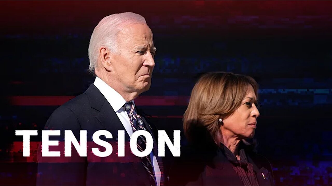 Palpable tension between Biden and Harris during first appearance since brutal election wipeout