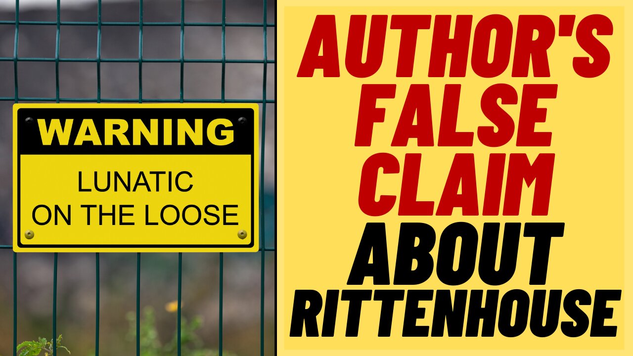 WOKE Author Lies About Kyle Rittenhouse In New Book