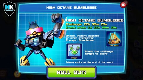 Angry Birds Transformers - High Octane Bumblebee - Day 4 - Featuring The Combiners In Glitch City