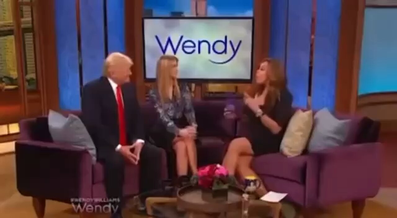 Trump cracking a joke