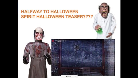 SPIRIT HALLOWEEN 2022 FIRST OFFICIAL TEASER? LAB THEME? (Halfway to Halloween