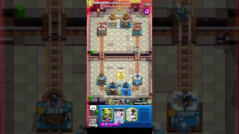 Batalha em duplas aleatória #shorts #clashroyale #clash #royale