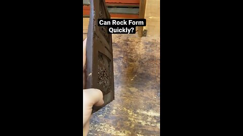 Can rock form quickly ?