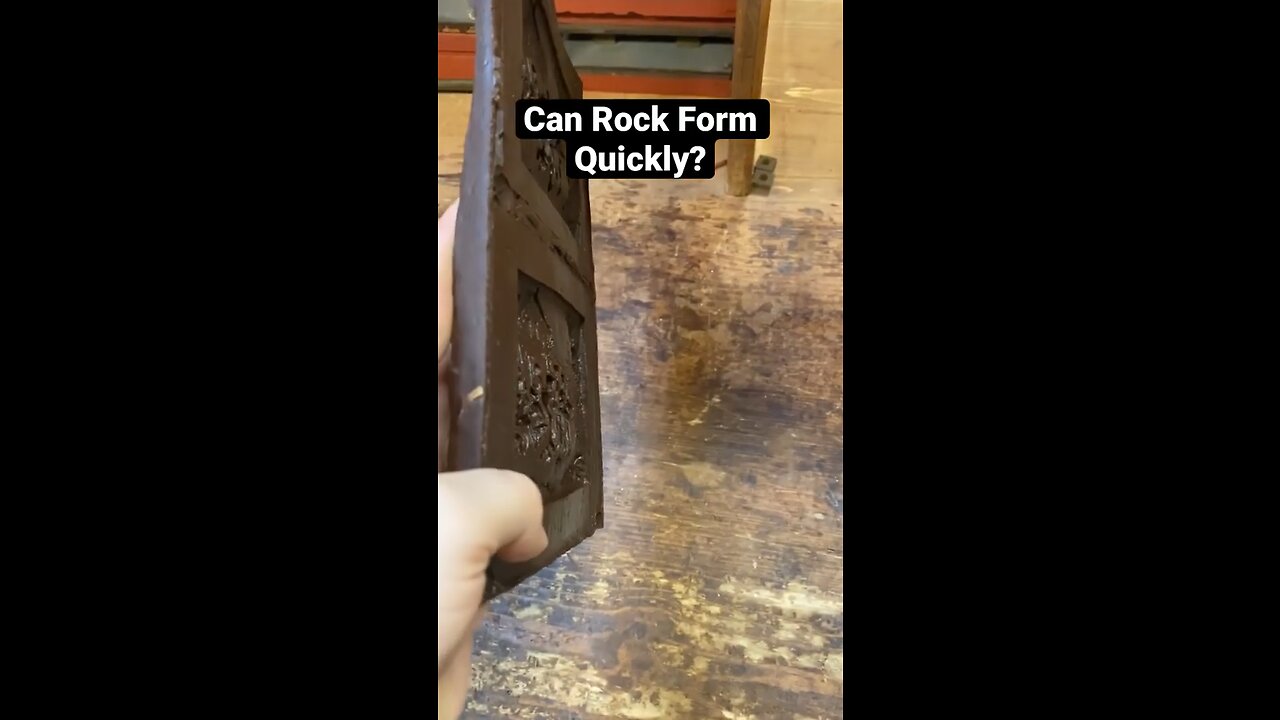Can rock form quickly ?