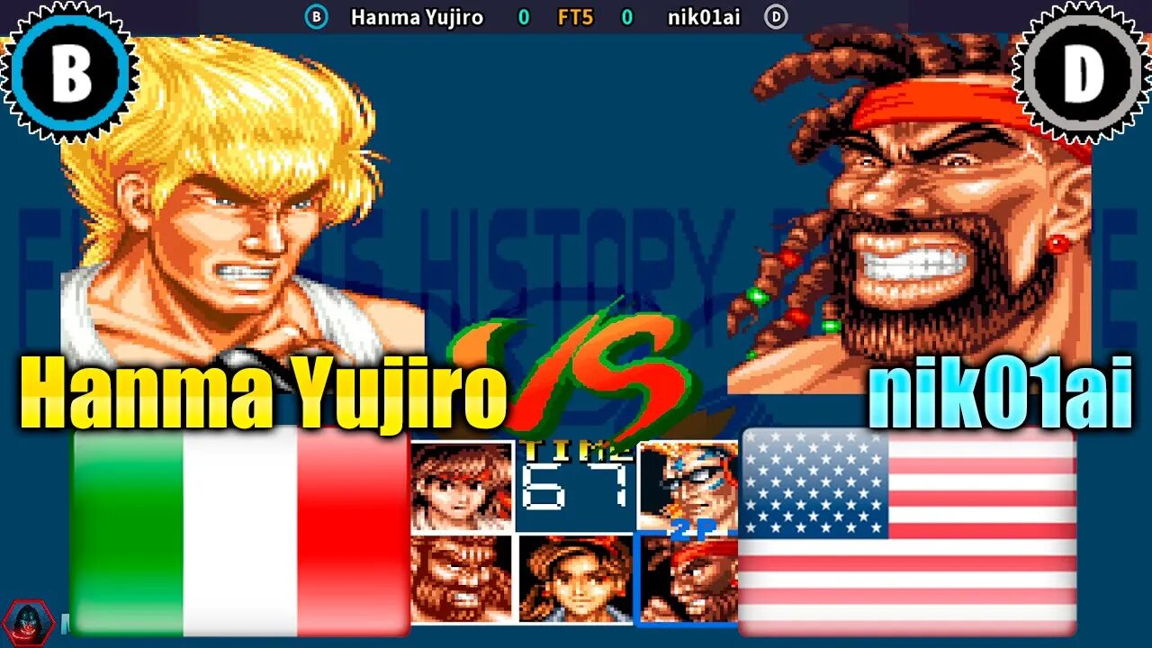 Karnov's Revenge (Hanma Yujiro Vs. nik01ai) [Italy Vs. U.S.A.]