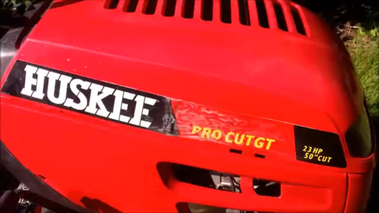 Briggs & Stratton 2 cylinder 23 hp backfiring.