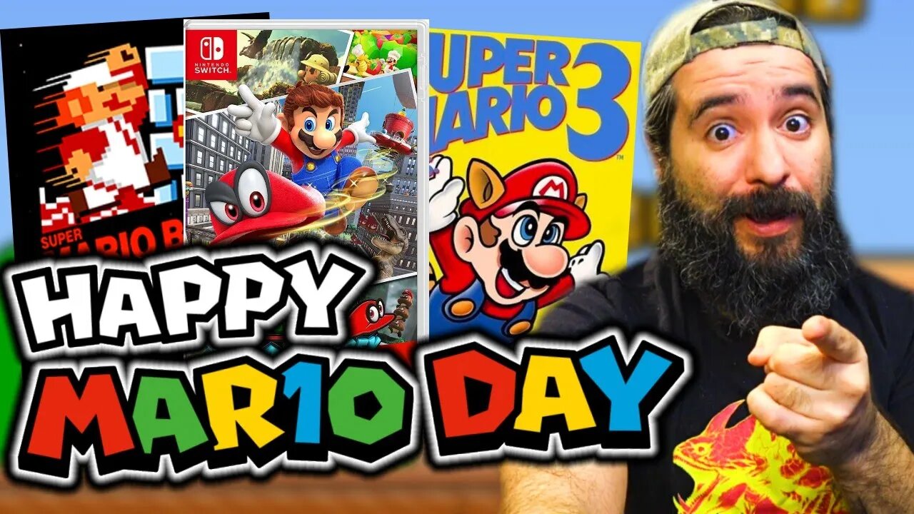 Happy Mario Day! | 8-Bit Eric