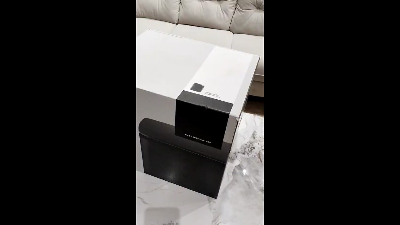 Bose Bass Module 700 Unboxing