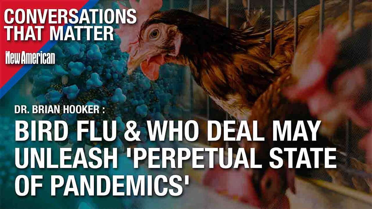 Bird Flu & WHO Deal May Unleash 'Perpetual State of Pandemics': Dr. Brian Hooker