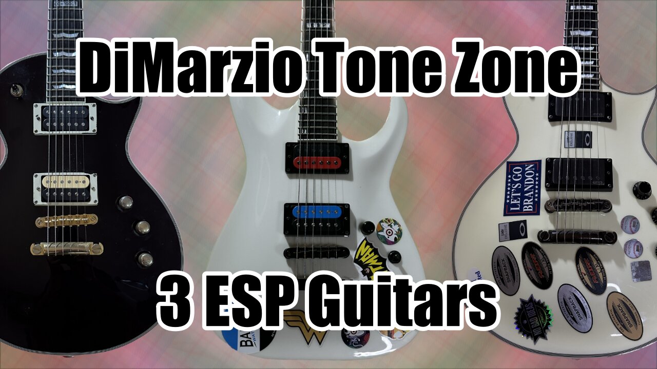 DiMarzio Tone Zone: 3 ESP Guitars