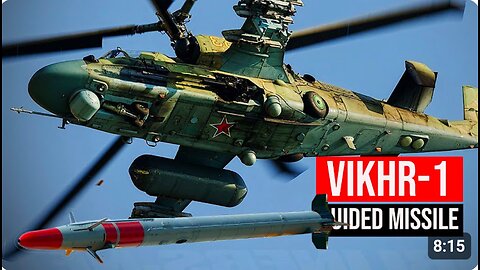 VIKHR-1 - Russian Ka-52 Helicopter Shoots Down Ukrainian Drone