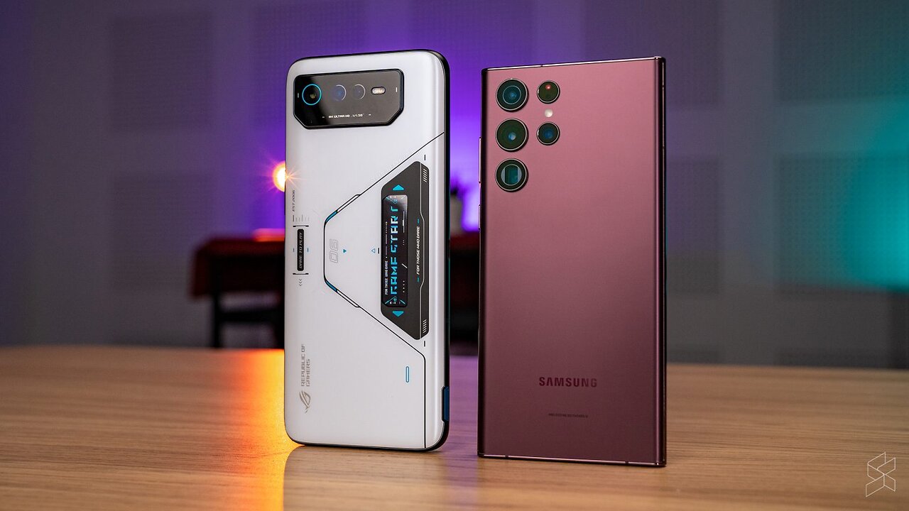 Samsung Galaxy S22 Ultra vs Asus ROG Phone 6 Pro