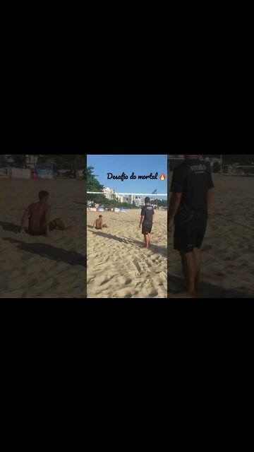 Desafio do mortal - CT Guanabara Futevôlei