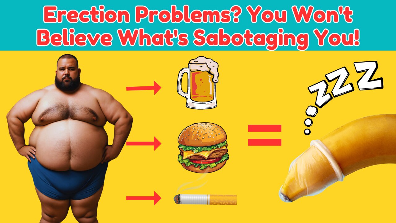 Erection Problems? You Won't Believe What's Sabotaging You