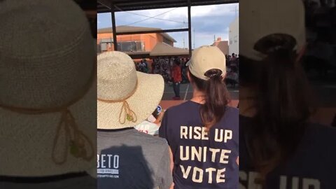 Beto O’Rourke rally Houston/white supremacy/armed insurrection/Sheila Jackson Lee gun control