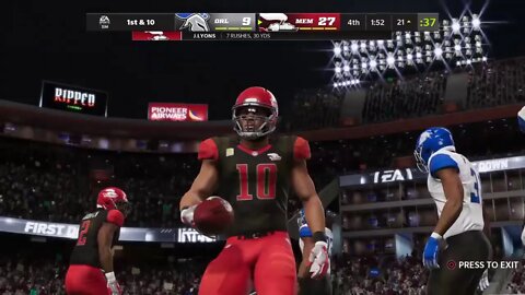 TDFL Football [Season 7/Week 1]: Orlando (0-0) @ Memphis (0-0)