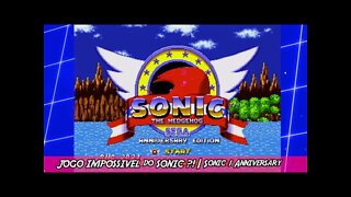 ZOARAM o SONIC 1 do MEGA DRIVE