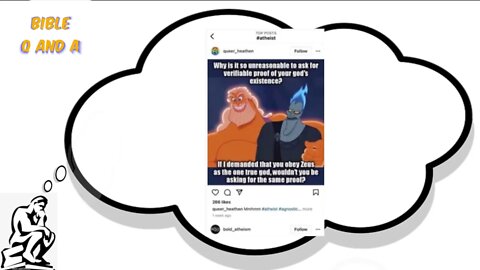 No Proof of God Meme