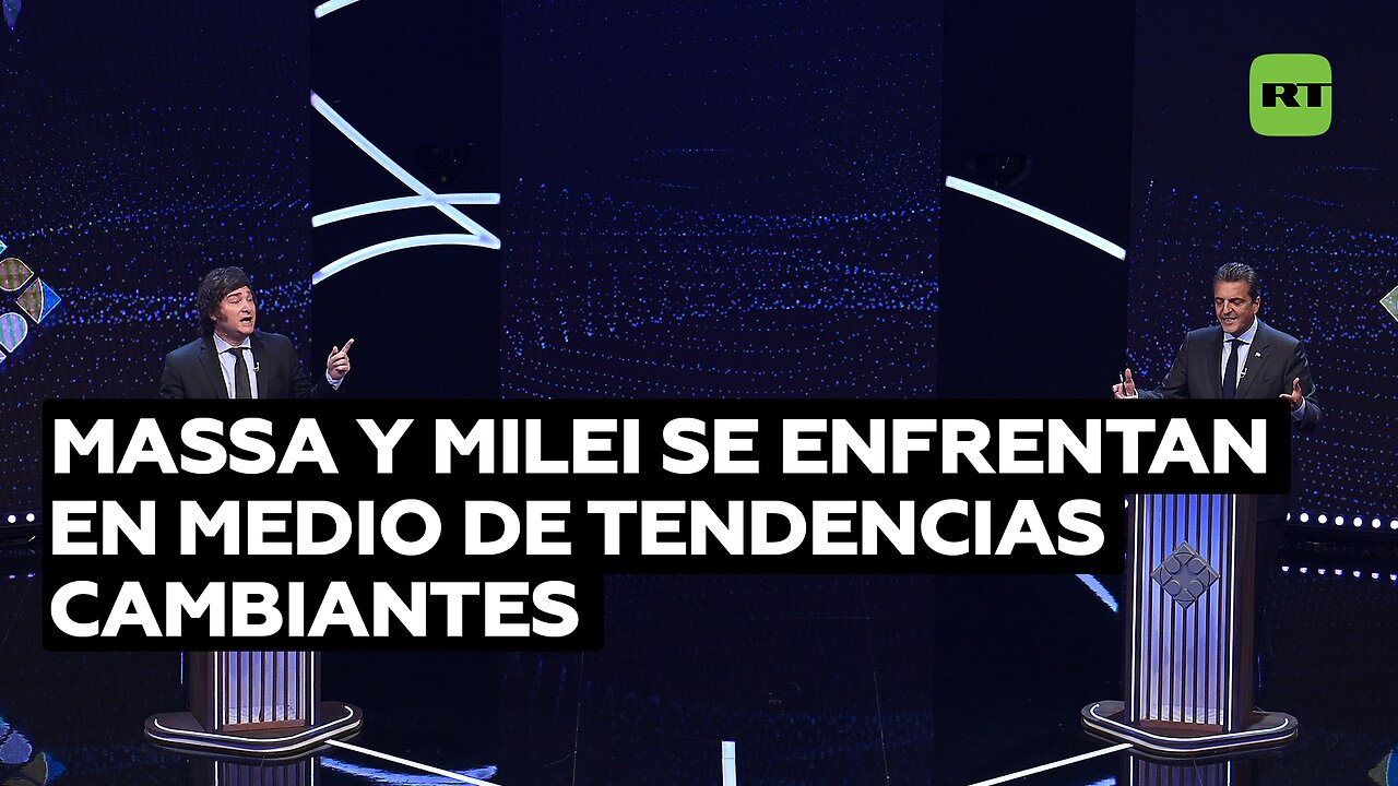 Milei y Massa se enfrentan en medio de tendencias cambiantes y con una gobernanza futura incierta