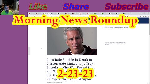 Clintoncide, Spacerace, Medical progress. Daily News 2-23-23