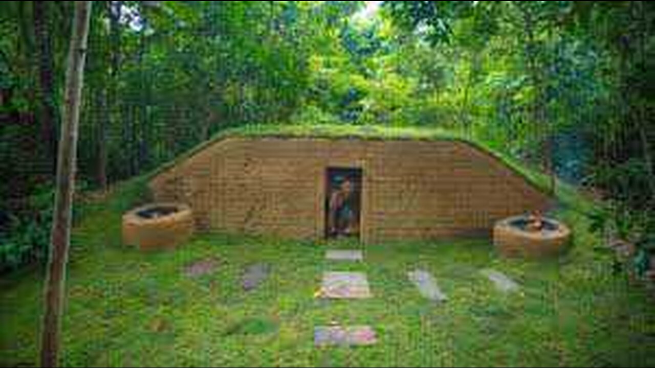 HOW TO BUILD THE MOST BEAUTIFUL DUGOUT ALONE FROM START TO FINISH