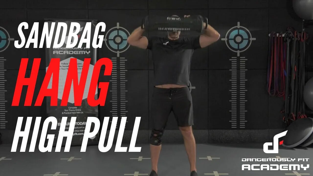 Sandbag Hang High Pull (Demonstration)